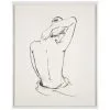 B&M Lady Figurine Canvas Print - Arm