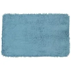Curtains & Poles Shop -ComfyZone Shop 389587 beldray noodle bath mat set blue 2