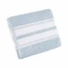 B&M Newbury Stripe Bath Towel - Blue