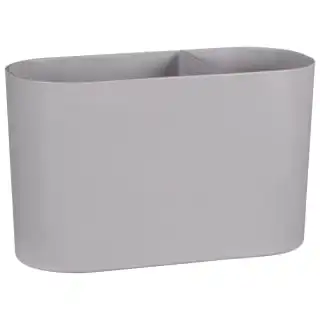 Simply Everyday Matte Grey Toothbrush Holder 1 Simply Everyday Matte Grey Toothbrush Holder