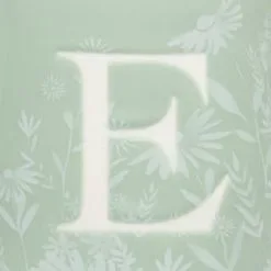 B&M Floral Alphabet Mug (Assorted) 19 B&M Floral Alphabet Mug (Assorted) -ComfyZone Shop 394400 floral alphabet mug green e 2