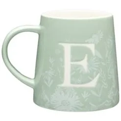 B&M Floral Alphabet Mug (Assorted)