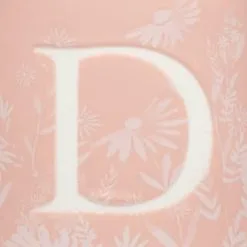 B&M Floral Alphabet Mug (Assorted) 20 B&M Floral Alphabet Mug (Assorted) -ComfyZone Shop 394400 floral alphabet mug pink d 2