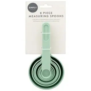 Simply Everyday Measuring Spoons 8pk - Mint 2 Simply Everyday Measuring Spoons 8pk - Mint - Image 2