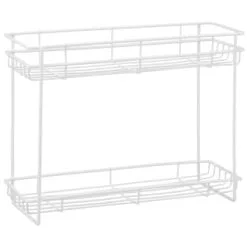 Simply Everyday Two Tier Spice Rack -ComfyZone Shop 394509 2 tier spice rack 3