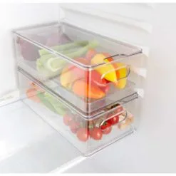 B&M Stackable Fridge Tray -ComfyZone Shop 394541 stackable fridge tray