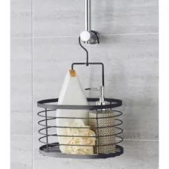 B&M Hanging Bathroom Caddy - Grey -ComfyZone Shop 394578 hanging caddy grey