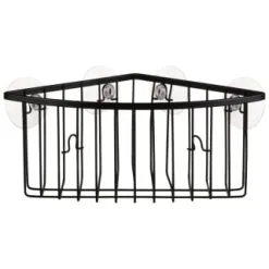 B&M Wire Suction Corner Basket
