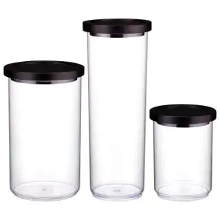 B&M Canister With Airtight Wooden Lid 2L 4 B&M Canister With Airtight Wooden Lid 2L - Image 4
