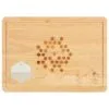 B&M Bee Happy Wooden Chopping Board
