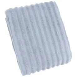 Retreat Knitted Bath Sheet - Light Blue