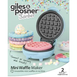 Giles & Posner Mini Waffle Maker 1 Giles & Posner Mini Waffle Maker