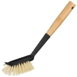 B&M Bamboo Dish Brushes 2pk -ComfyZone Shop 397041 2pk bamboo dishbrushes 3