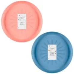 Simply Kids Colour Plates 6pk - Multicolour -ComfyZone Shop 398566 398569 6pk simply kids colour plates group