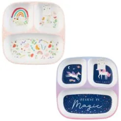 Simply Kids Kids Small Platter - Rainbow -ComfyZone Shop 398594 kids small platter girls group