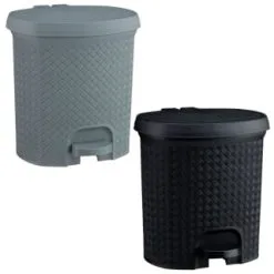 B&M Knit Peddle Bin - Black -ComfyZone Shop 400122 400123 knit peddle bin