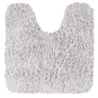 Simply Everyday Grey - Tufted Pedestal Mat 1 Simply Everyday Grey - Tufted Pedestal Mat